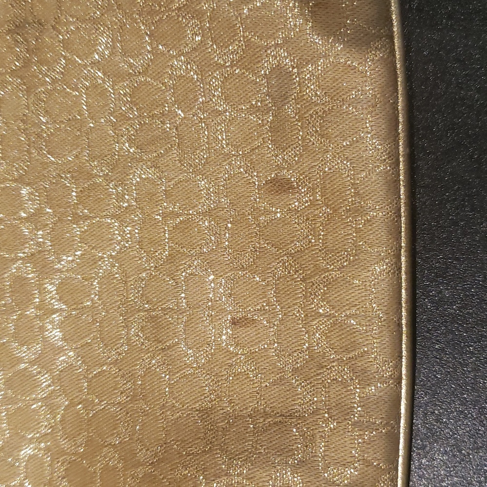 Coach Gold Wristlet Clutch - Picture 4 of 7